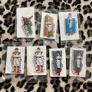 1984 VOLTRON Lion Force Vintage Puffy Sticker Cartoon Anime Robot 80s WEP Toy